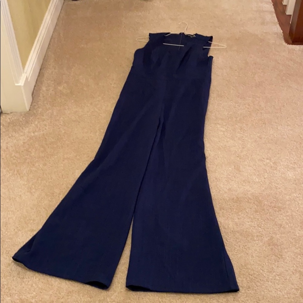 Sugar lips navy jumpsuit